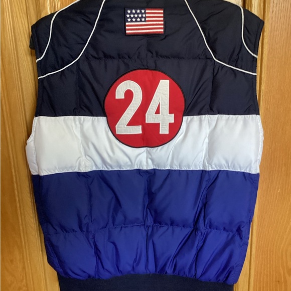 100% Authentic, Polo Ralph Lauren RL USA Racing Team 24 2011 edition Vest - Picture 2 of 15